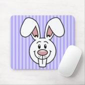 Tapis De Souris Lapin (pourpre) Mousepad (Avec souris)