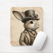 Tapis De Souris Lapin Steampunk (Avec souris)