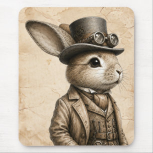 Tapis De Souris Lapin Steampunk