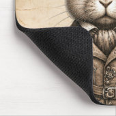 Tapis De Souris Lapin Steampunk (Coin)