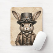 Tapis De Souris Lapin Steampunk (Avec souris)