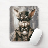 Tapis De Souris Lapin Steampunk à Londres (Avec souris)
