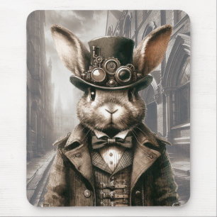 Tapis De Souris Lapin Steampunk à Londres