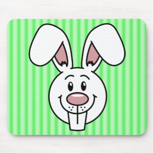 Tapis De Souris Lapin (Vert) Mousepad