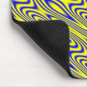 Tapis De Souris Lapis Lazuli Swirlies Motif Abstrait Mousepad (Coin)