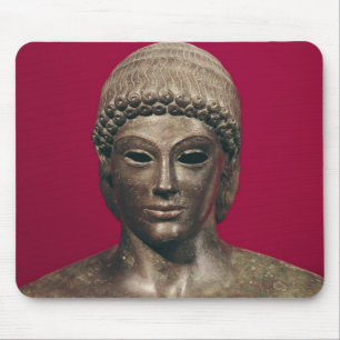 Tapis De Souris L'Apollo de Piombino, tête de la statue, a trouv