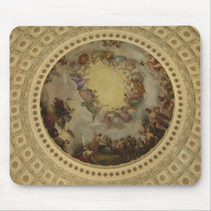 Tapis De Souris L'apothéose de Washington - capitol rotunda