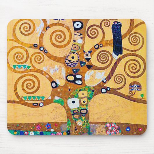 Tapis De Souris L'arbre de vie (détail), Klimt (Devant)