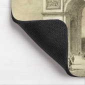 Tapis De Souris L'Arc de Triomphe, Paris, gravé par Auguste Bry (Coin)