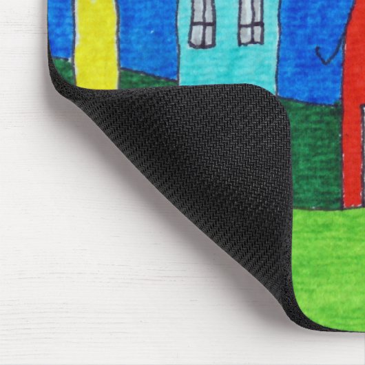 Tapis De Souris L'arc-en-ciel de Mousepad- loge 8 (Coin)