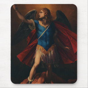 Tapis De Souris L'Archange Michel par Cavaliere d'Arpino