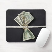 Tapis De Souris L'argent est fort (Avec souris)
