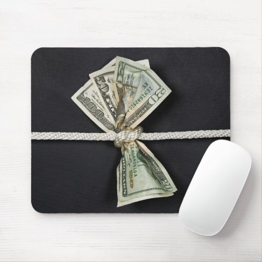 Tapis De Souris L'argent est fort (Avec souris)