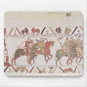 Tapis De Souris L'armée de William allant au Saint-Michel de Mont
