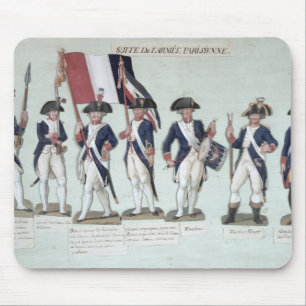 Tapis De Souris L'armée parisienne pendant le Français