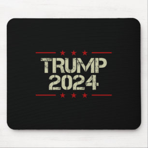 Tapis De Souris L'Arrestation De Trump À L'Avant Et À L'Arrière-Cô