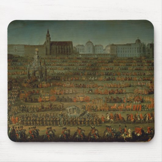 Tapis De Souris L'arrivée d'Isabella de Parme (Devant)