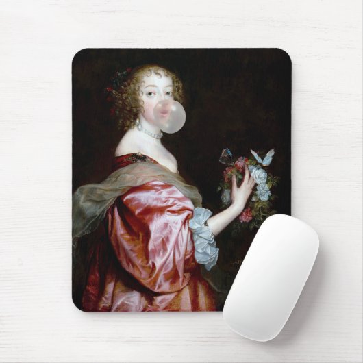 Tapis De Souris L'arrivée inattendue de papillons (Avec souris)