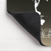 Tapis De Souris L'art de la silhouette face à face humain | (Coin)