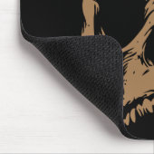 Tapis De Souris L'art de tête de crâne de renaissance remélangent (Coin)