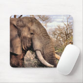 Tapis De Souris L'Art des Amateurs d'éléphants (Avec souris)