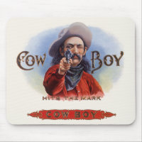 L'art des étiquettes de cigare vintage, Cowboy att