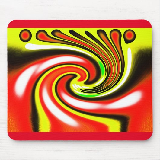 Tapis De Souris L'art des vagues (Devant)