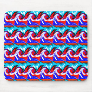 Tapis De Souris L'art des vagues de chaleur