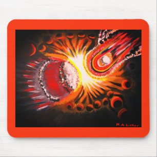 Tapis De Souris L'art du moment cosmique