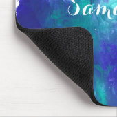 Tapis De Souris L'Art Vert Et Violet (Coin)