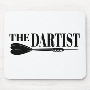 Tapis De Souris L'Artiste Dart Dart De Dartboard