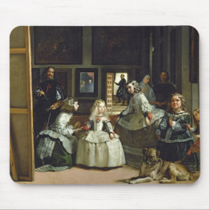 Tapis De Souris Las Meninas ou la famille de Philip IV, c.1656