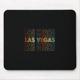 Tapis De Souris Las Vegas Nevada Vintage années 70 80 Souvenir Vac