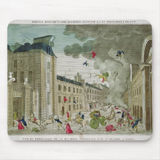 Tapis De Souris L'assassinat essayé de Napoleon Bonaparte (Devant)