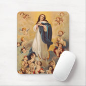 Tapis De Souris L'Assomption de la Vierge Marie (Avec souris)