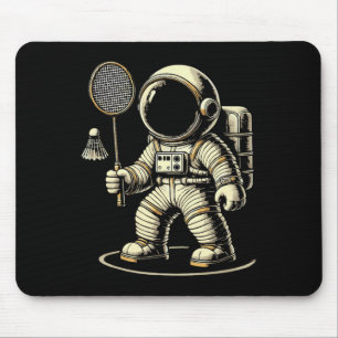 Tapis De Souris L'astronaute Badminton Player Navette 2