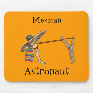 Tapis De Souris L'astronaute mexicain Mousepad