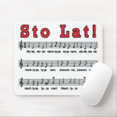 Tapis De Souris Lat de Sto ! Chanson Mousepad (Avec souris)