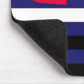 Tapis De Souris Latex en cuir et drapeau de fierté de BDSM (Coin)