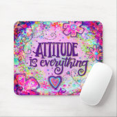 Tapis De Souris L'attitude de Boho rose est tout Citer Inspiritism (Avec souris)