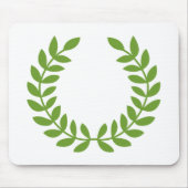 Tapis De Souris Laurel Wreath (Symbole grec ancien) (Devant)