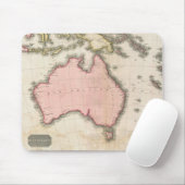 Tapis De Souris L'Australie et le Pacifique occidental du sud (Avec souris)