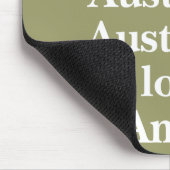 Tapis De Souris L'Australie nous vous aimons Mousepad (Coin)