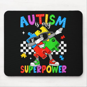 Tapis De Souris L'autisme est un superpouvoir autisme sensibilisat