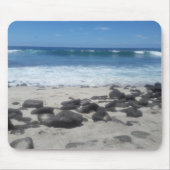 Tapis De Souris Lava Rock Beach Ocean Waves Mouse Pad (Devant)