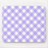 Tapis De Souris Lavande et Plaid blanc (Devant)