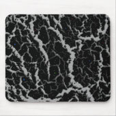 Tapis De Souris Lave de l'espace fissuré - Argent (Devant)