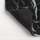 Tapis De Souris Lave de l'espace fissuré - blanc/noir (Coin)