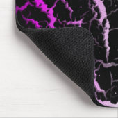 Tapis De Souris Lave de l'espace fissuré - blanc/rose (Coin)