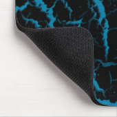 Tapis De Souris Lave de l'espace fissuré - bleu ciel (Coin)